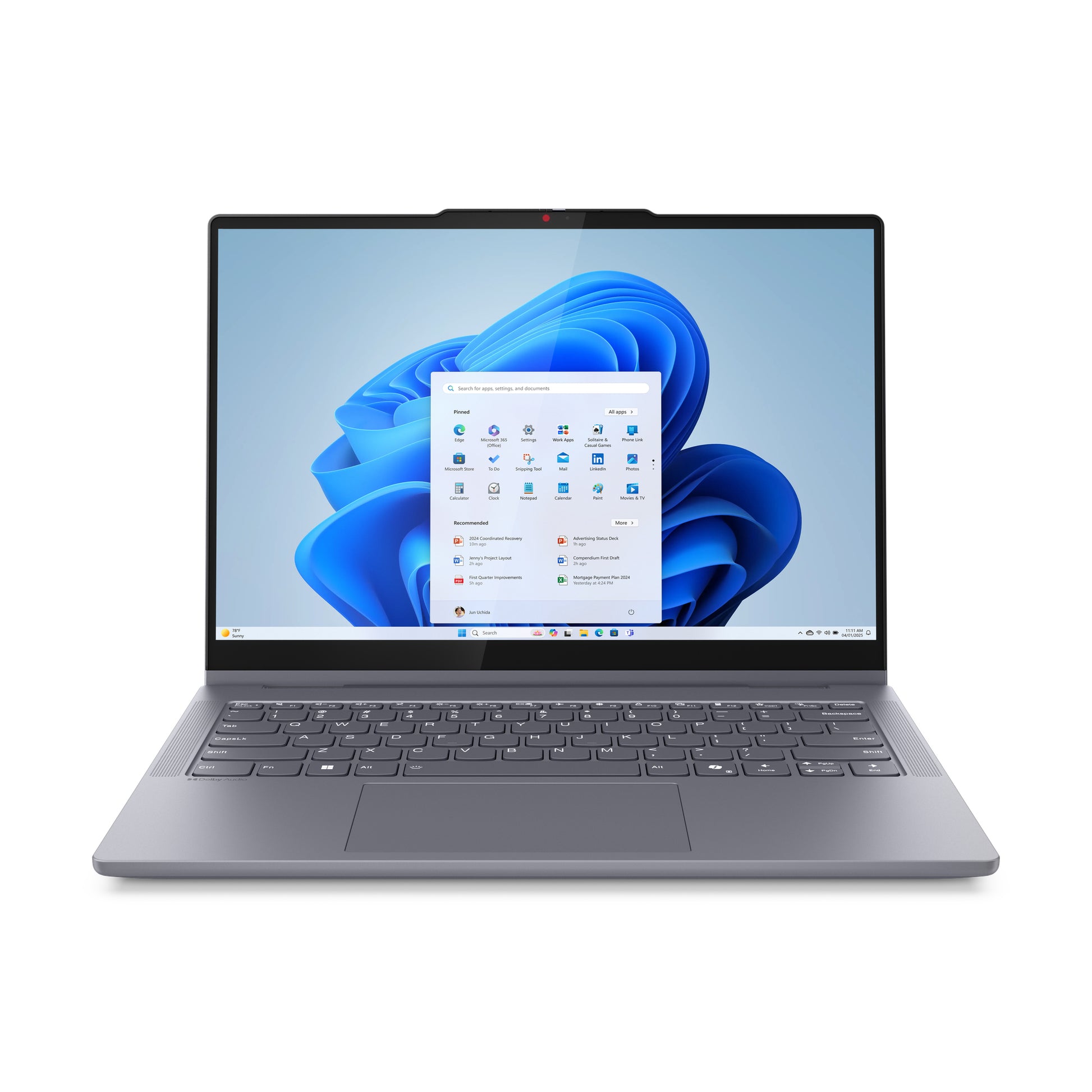 Lenovo IdeaPad 5 2-in-1 – 14" WUXGA Touch, Core Ultra 5 225H, 16 GB, 512 GB SSD, Win 11 Home, QWERTZ (CH)
