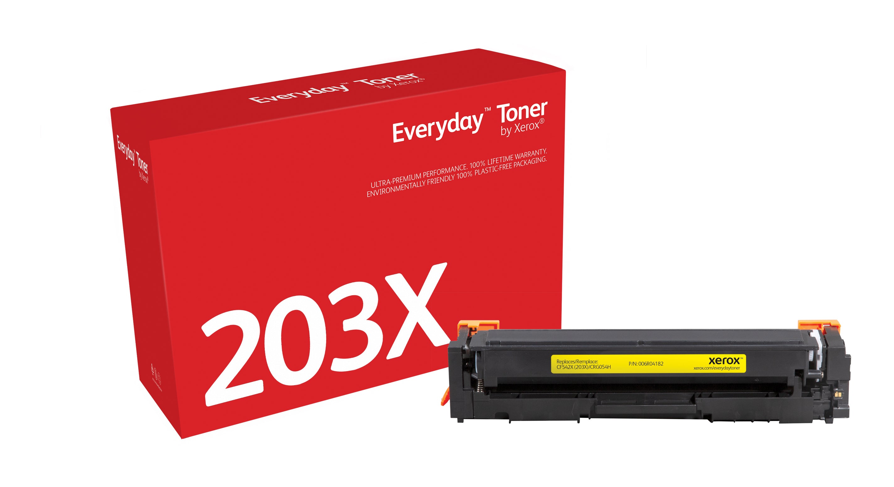 Xerox CF542X Gelber Toner – Kompatibel XL – 2'500 Seiten – für HP LaserJet MFP M280/M281/Pro M254