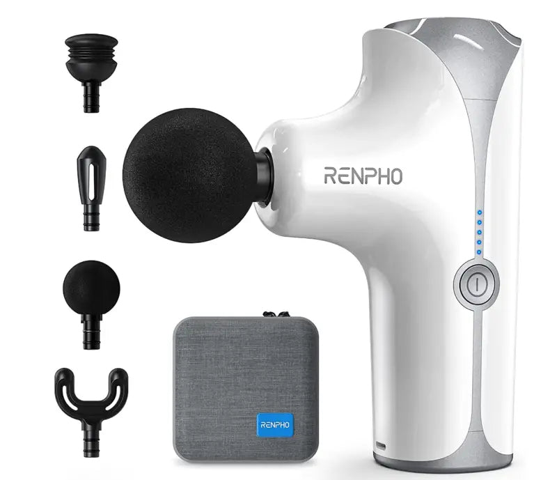 Renpho Massagepistole Mini PEU-RP-GM173-WH – Knetmassage – Weiss