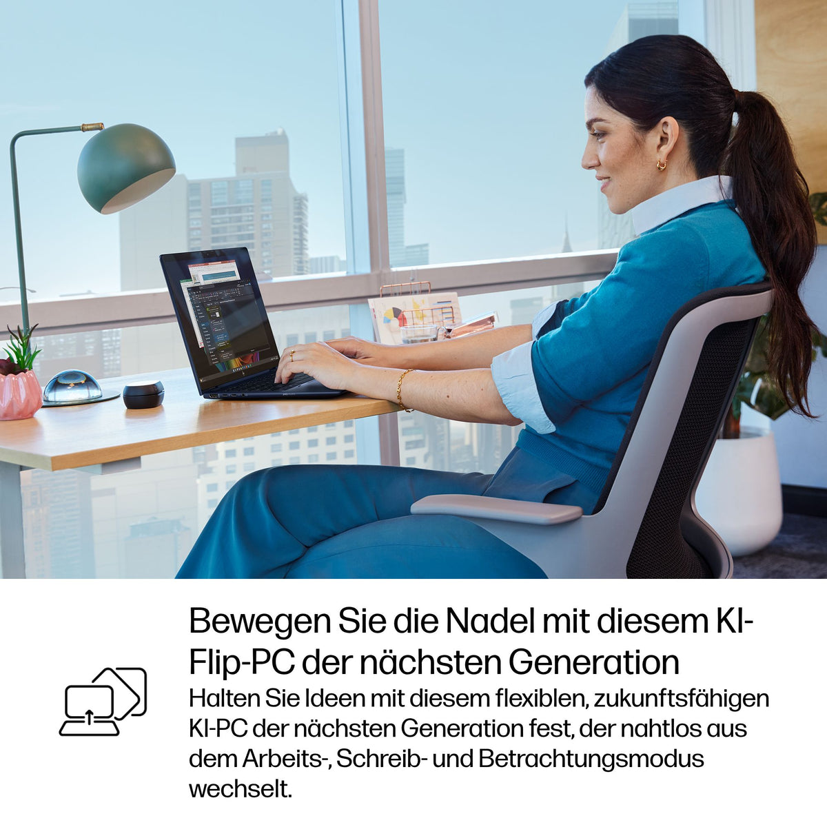 HP Elitebook X Flip G1I Next Gen – 14" WUXGA Touch, Core Ultra 7 258V, 32 GB, 1 TB SSD, 5G, Win 11 Pro