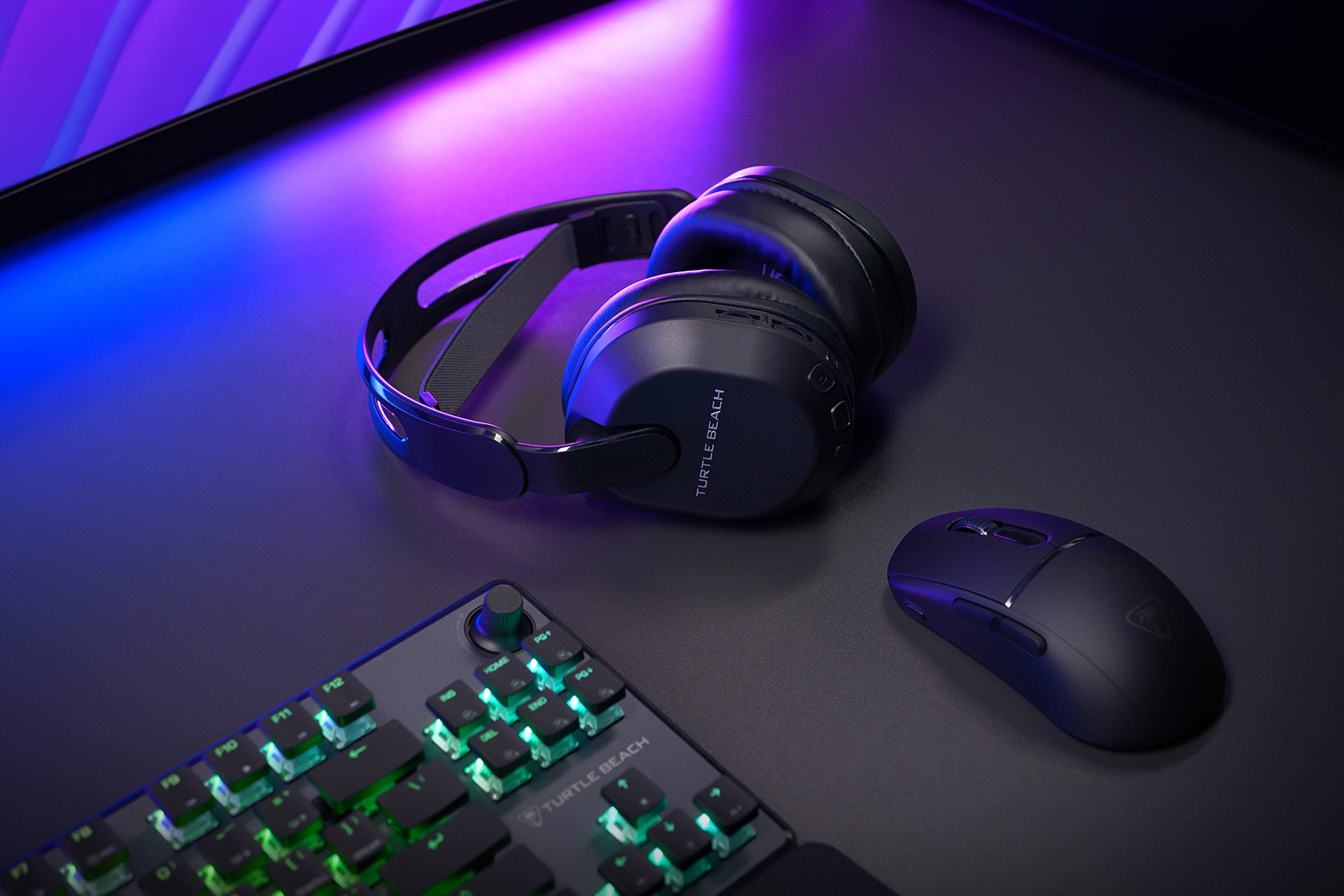 Turtle Beach Stealth 500 – Gaming-Headset – 2,4 GHz + Bluetooth 5.2, räumliches Audio – Schwarz – für PS5
