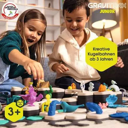Ravensburger Dino Erweiterung – für GraviTrax – 33-teilig – ab 3 Jahren – Kunststoff – FSC