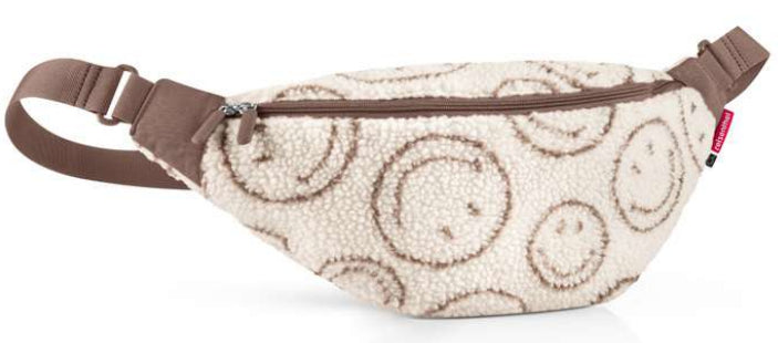 Reisenthel Bauchtasche City Beltbag – Reissverschluss, verstellbarer Gurt – 2 l – Beige, Braun