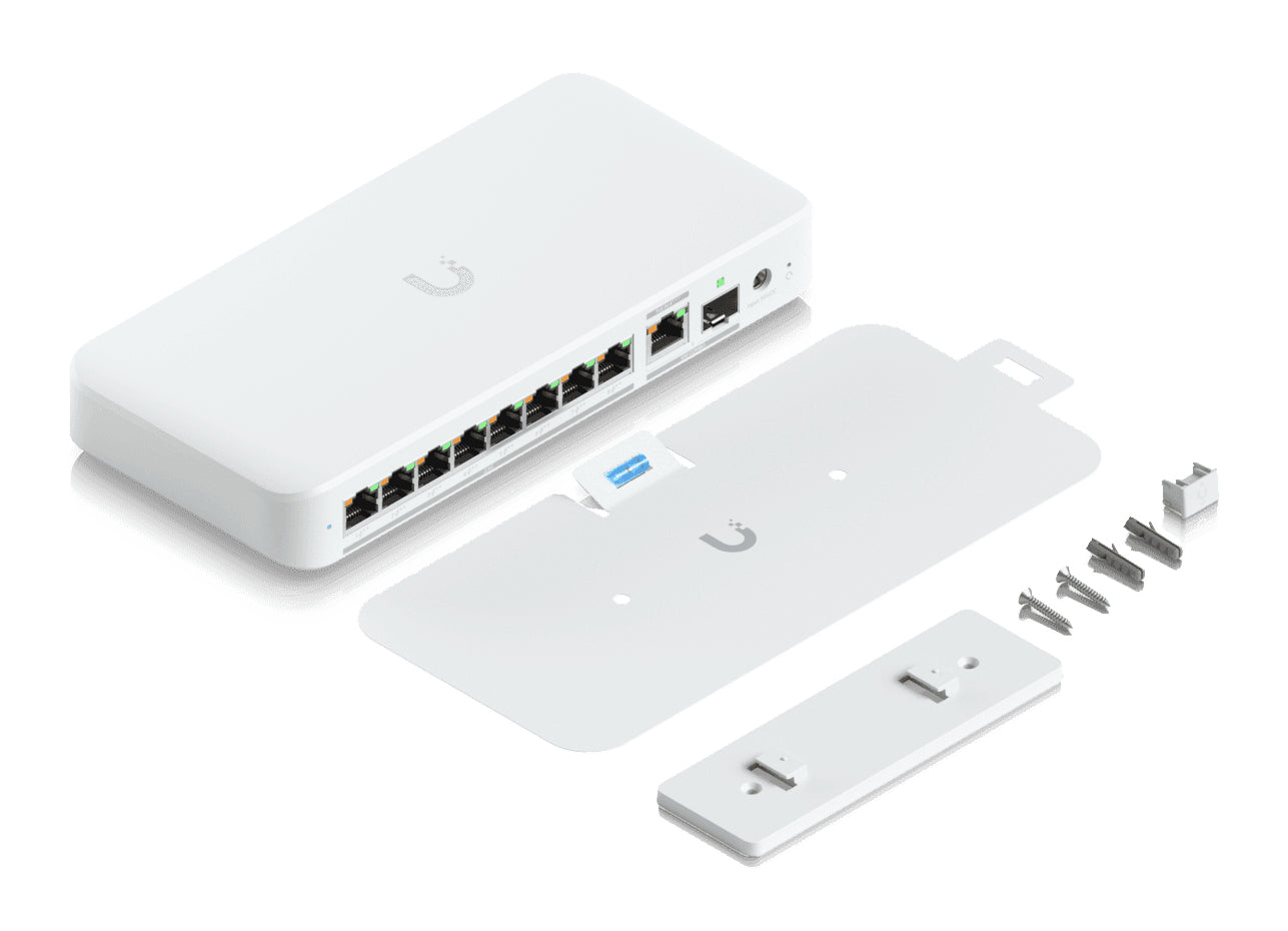 Ubiquiti UniFi – Managed Switch – 8×2.5G, 1×SFP+, L2, PoE++ 196 W