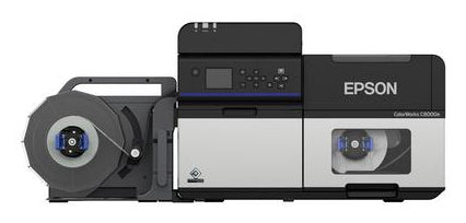 Epson ColorWorks C8000E – Farbetikettendrucker, Tintenstrahl, 25,4–112 mm, 600 × 1200 dpi, USB, WLAN, LAN