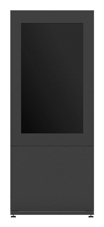 Hagor Bodenständer – Back-to-Back – 50" – Diebstahlsicherung, für 50" Displays – Anthrazitgrau