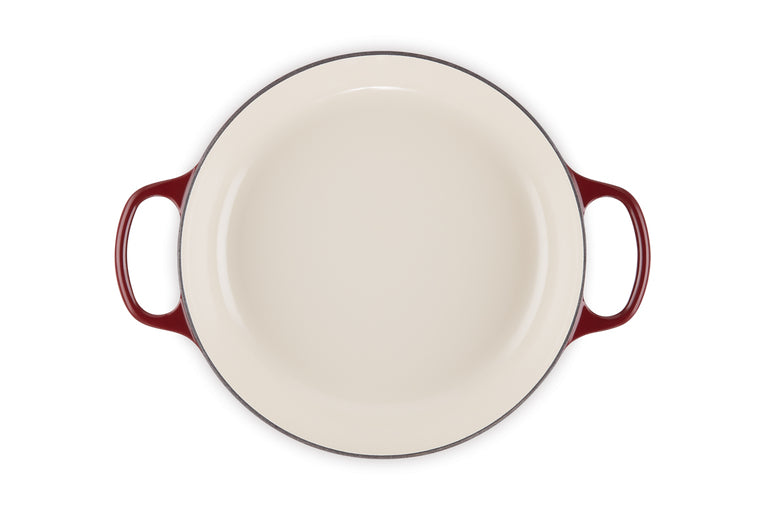 Le Creuset Kochtopf Signature – 3,5 l, Ø 31,7 cm, Gusseisen, Emaille, für Induktion, Gas, Glaskeramik u. a.