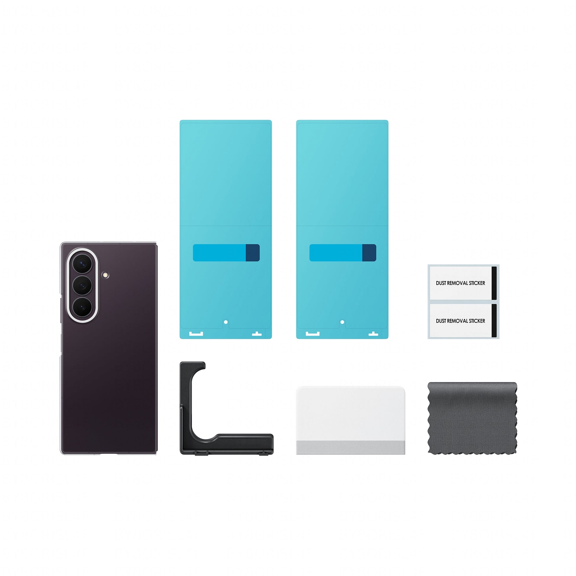 Samsung EF-QF976CTEGWW Backcover – für Samsung Z Fold8 Ultra, Transparent, kratzresistent