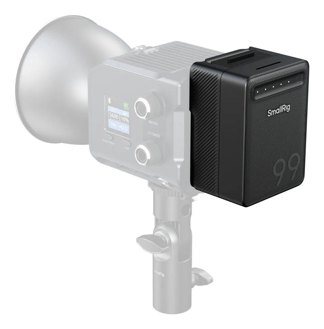 SmallRig VB99 Lite Mini V-Mount Akku – 6800 mAh (99 Wh), 14,54 V – für Universal