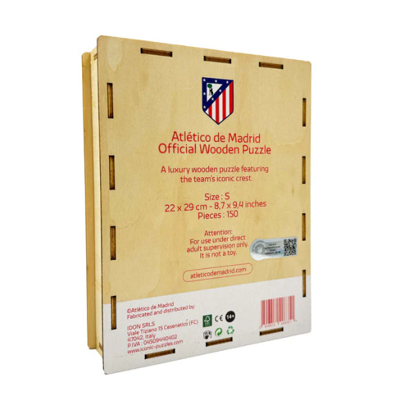 Iconic Puzzles Atletico Madrid - Logo - Logikspiel, 1 Spieler, ab 14 Jahren