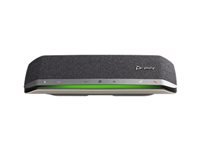 Poly Sync 40-M Konferenzlautsprecher – USB/Bluetooth, USB-C/A, für Microsoft Teams, Silber, IP64