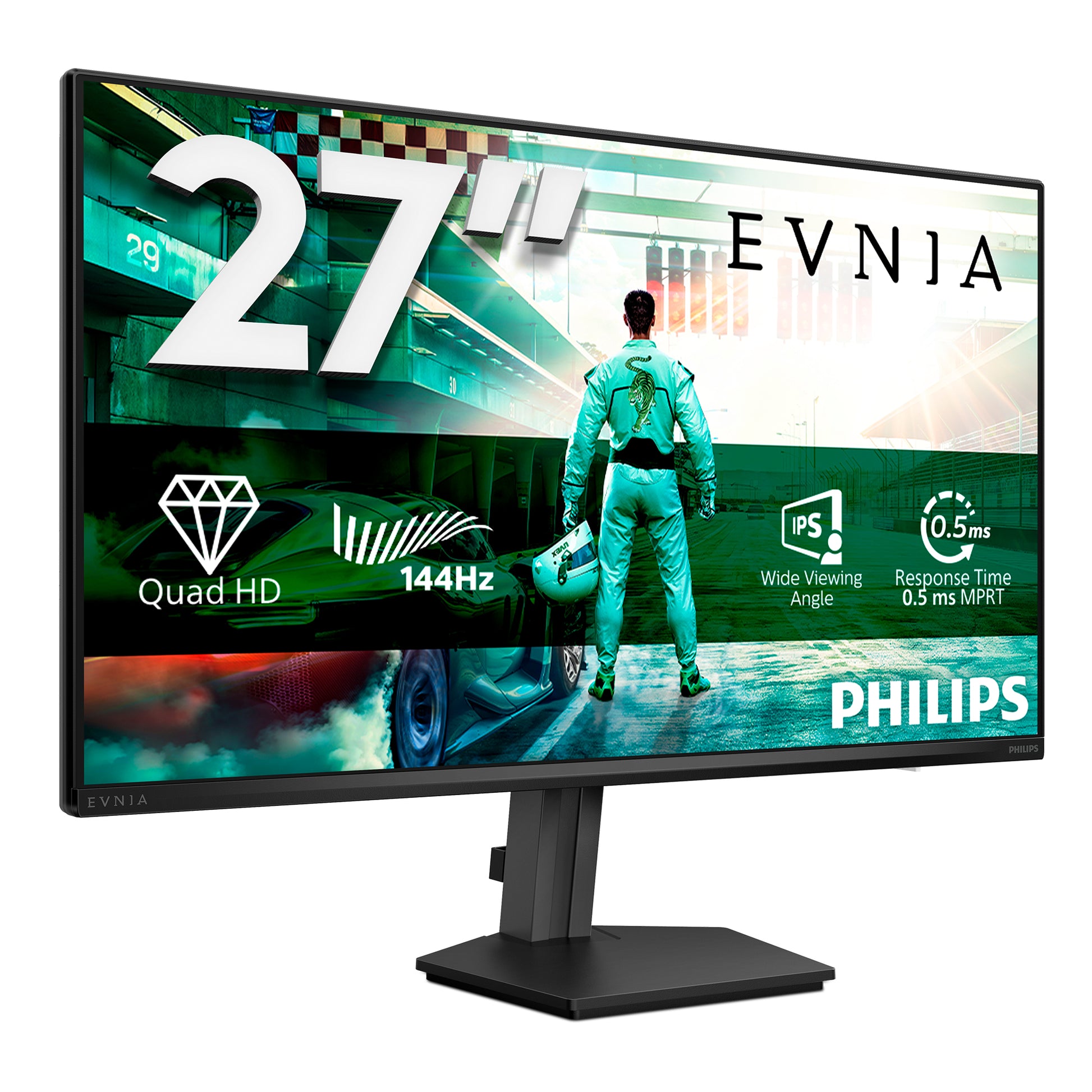 Philips Evnia 27M2N3500NF/00 – 27", 2560 × 1440 (WQHD), IPS, 144 Hz, HDR10