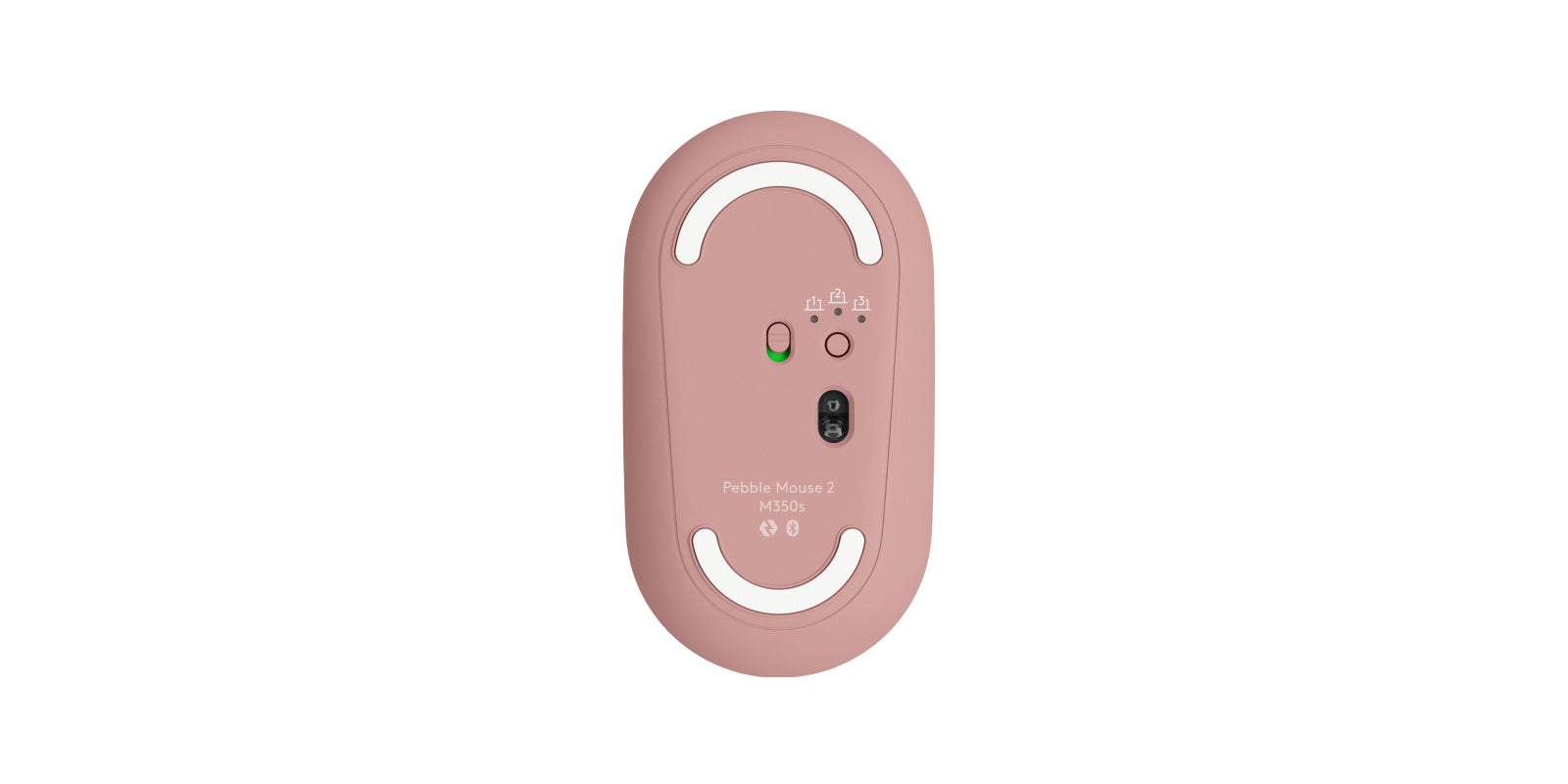 Logitech Pebble 2 Combo – Tastatur- und Maus-Set – QWERTY (US Int.) – RF + Bluetooth, Mini, Scherenschalter, Pink
