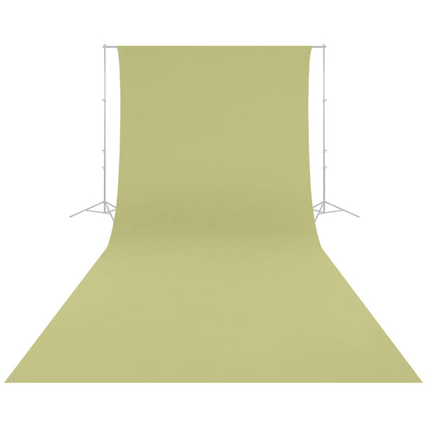 Westcott 163S Hintergrundstoff – 2743 × 6096 mm Polyester – Hellmoosgrün – mit Tragetasche