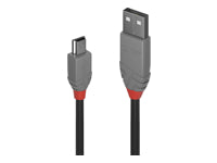 Lindy USB-Kabel, USB-A zu Mini-USB, 0,5 m, USB 2.0