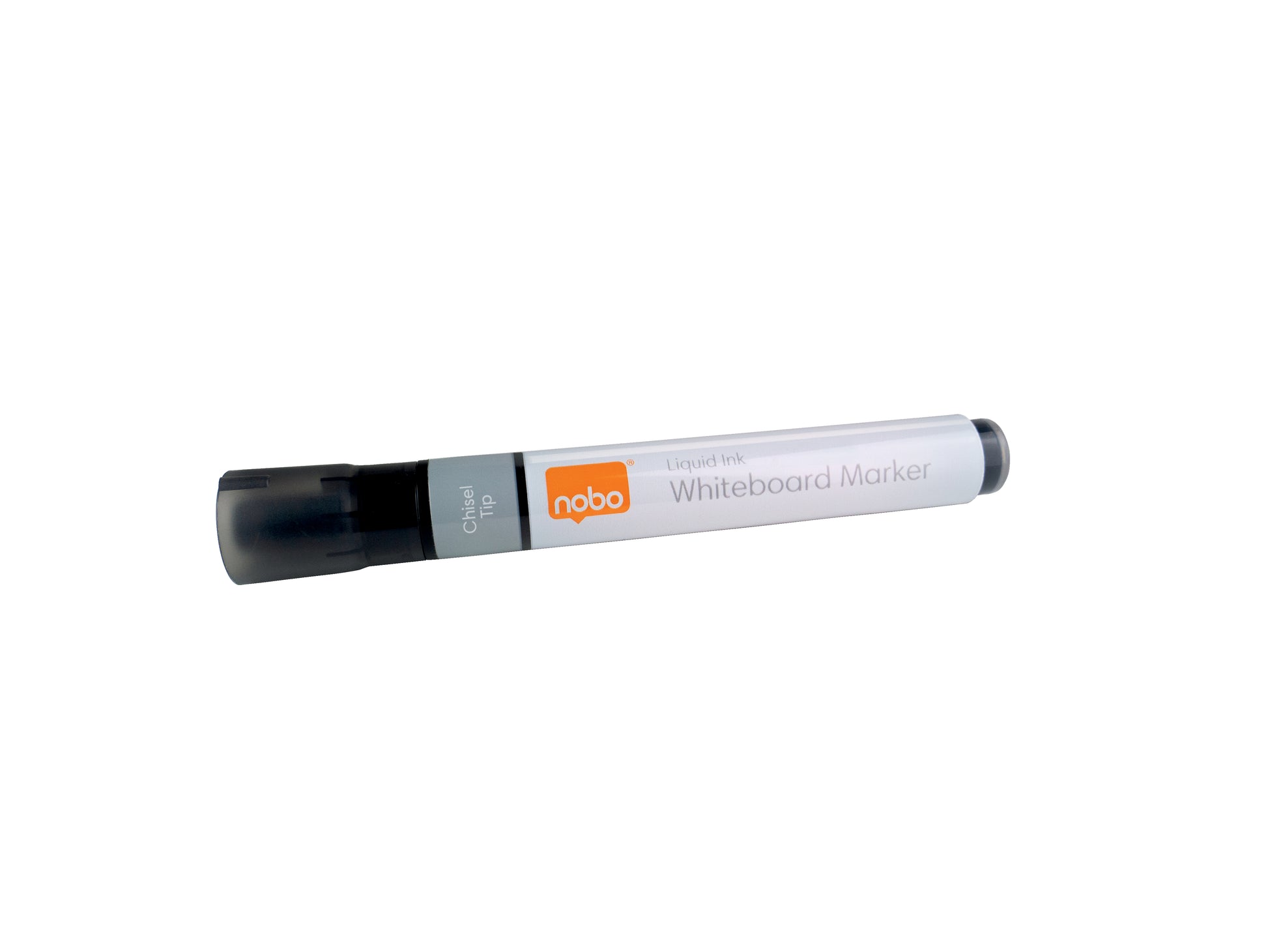 Nobo Nicht-permanenter Marker N-Marker Viscom – fein 4 mm – rot – 10er-Set – trocken abwischbar