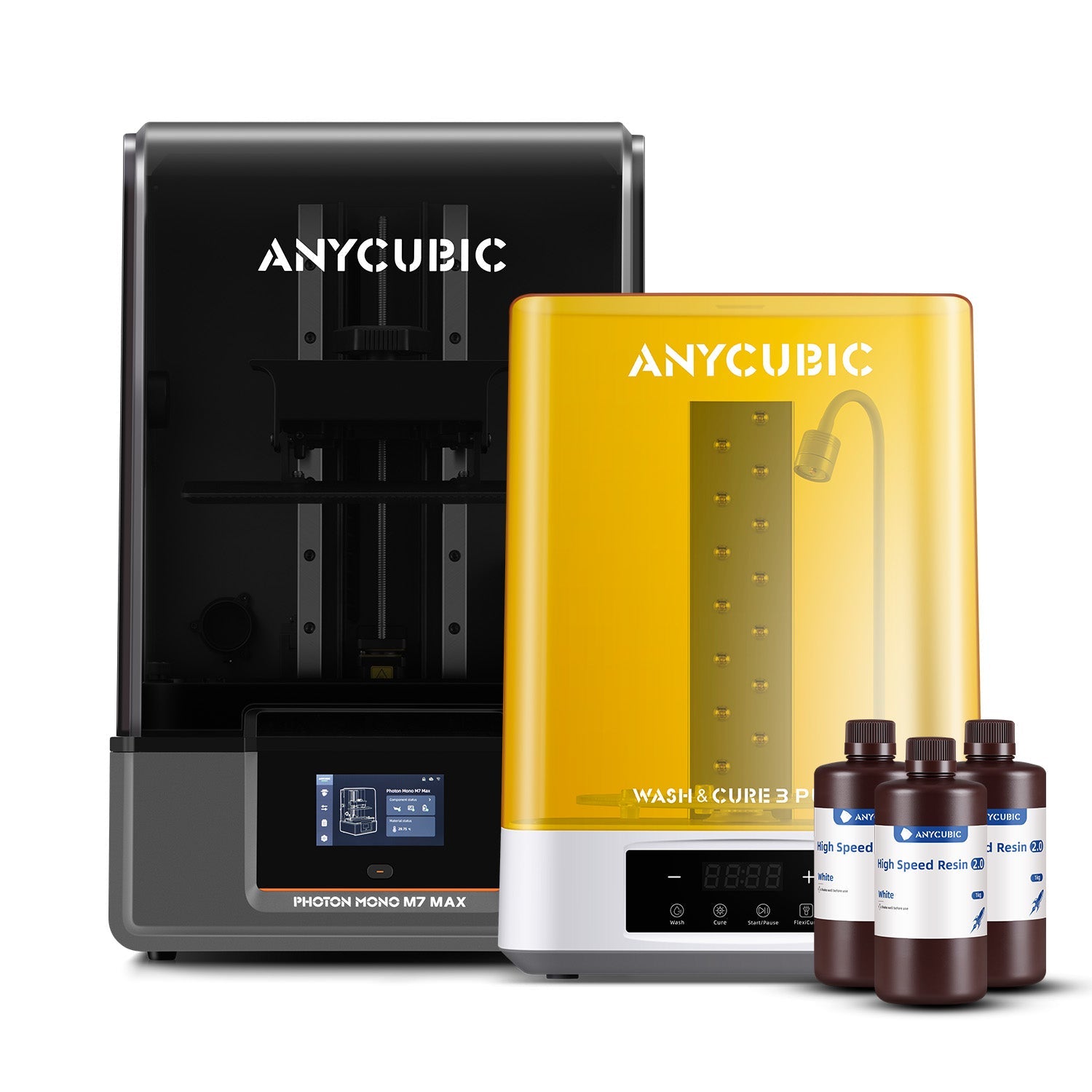 Anycubic Photon Mono 4 Ultra Harz-3D-Drucker – Bauvolumen 153,4 × 87 × 165 mm – Min. Schichthöhe 0,02 mm