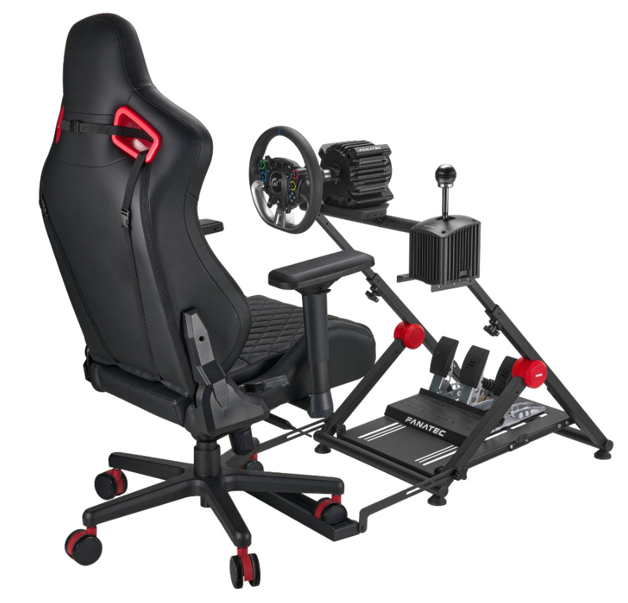 Oplite GT Pro V2 – Laptop-/Gerätewagen, 90,5 × 13 cm, 30 kg, Schwarz, für Thrustmaster/Logitech/Turtle Beach
