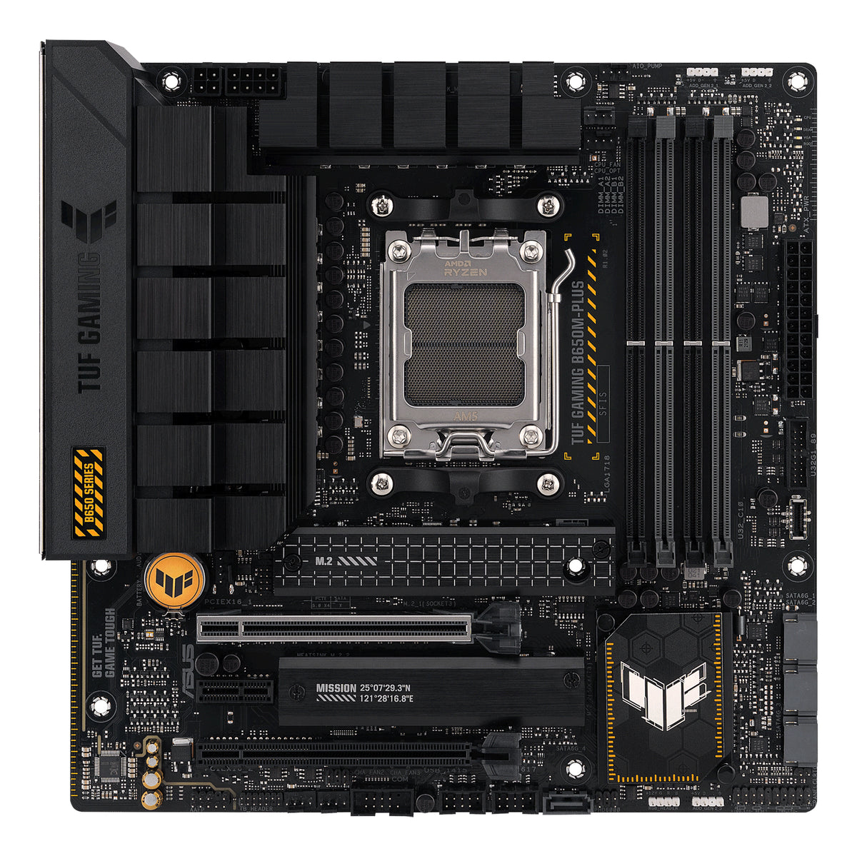 ASUS TUF GAMING B650M-PLUS – Mainboard – AM5, AMD B650, mATX, DDR5