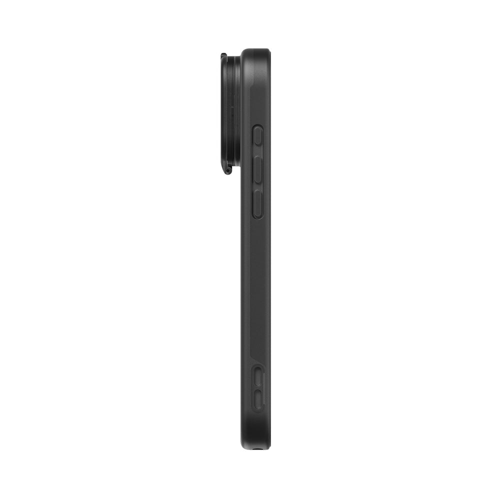 PolarPro BaseCase IP16 MAX MagSafe – für iPhone 16 Pro Max, Schwarz, Nylon/PU, mit Trageschlaufe