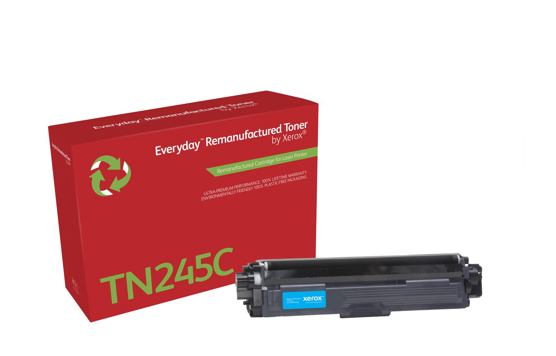 Xerox TN-245C (TN245C) Cyan Toner – Kompatibel – 2'200 Seiten – für Brother HL-3170/MFC-9330/MFC-9140 und andere