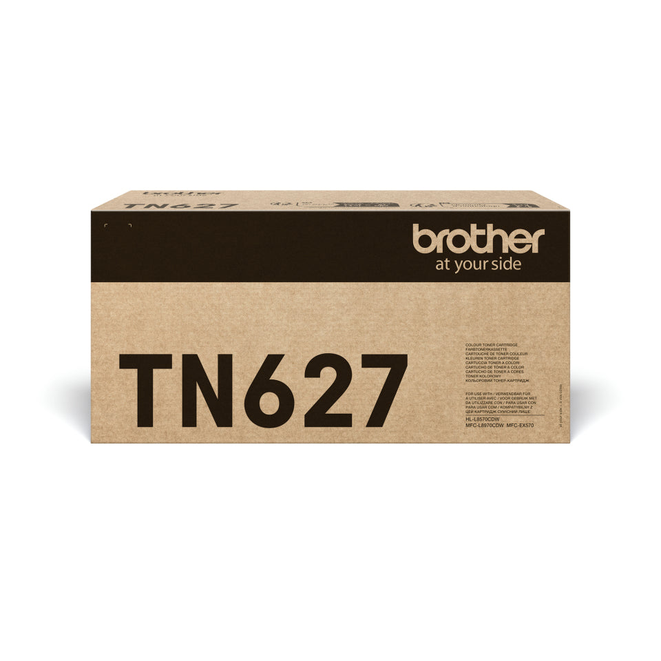Brother TN-627BK BK Schwarzer Toner – Original – 10'000 Seiten – für Brother HL-L8570CDW/MFC-L8970CDW