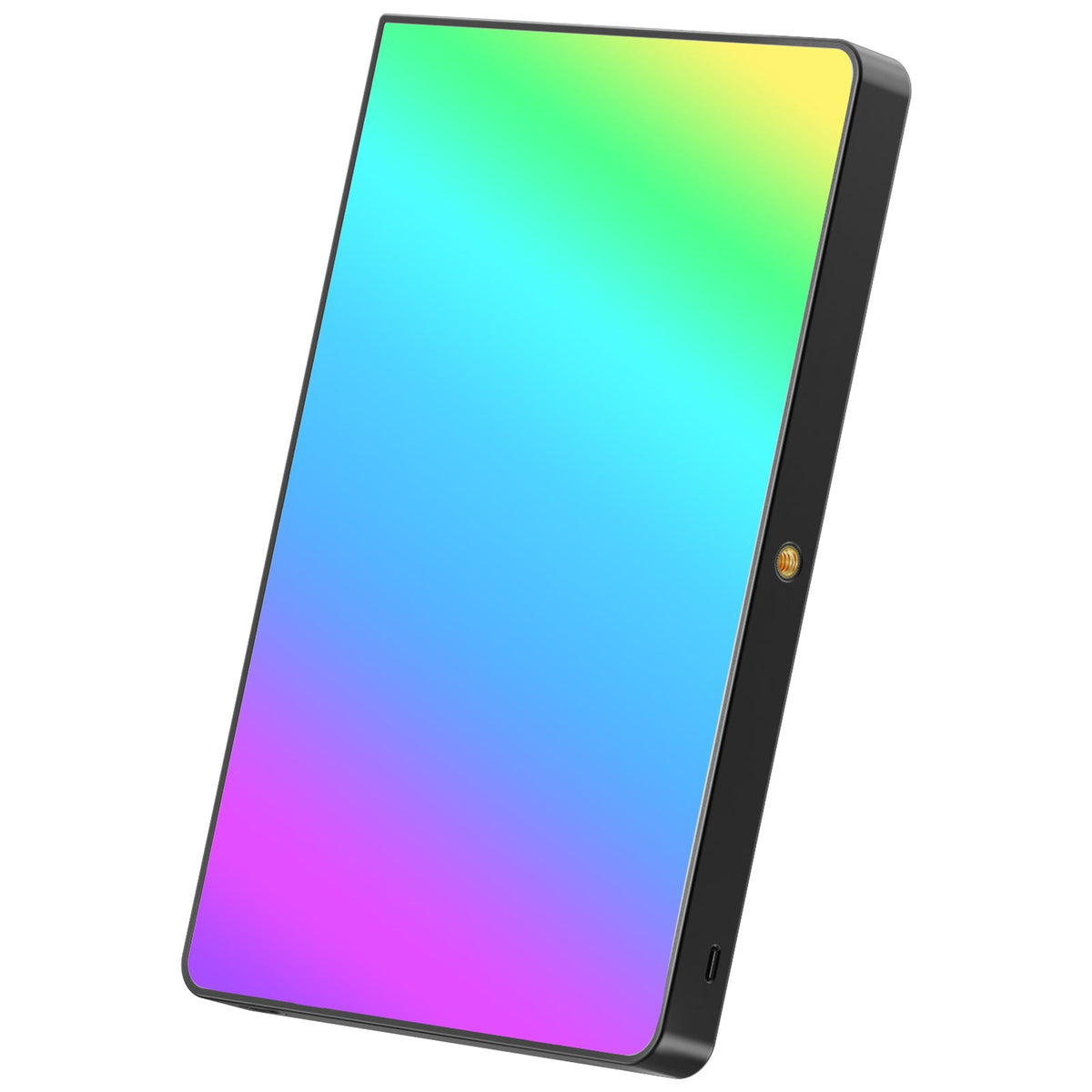Ulanzi LT003 LED-Video-Licht – RGB, 2100 Lux, 2500–9000 K – Akku, OLED-Display – Schwarz