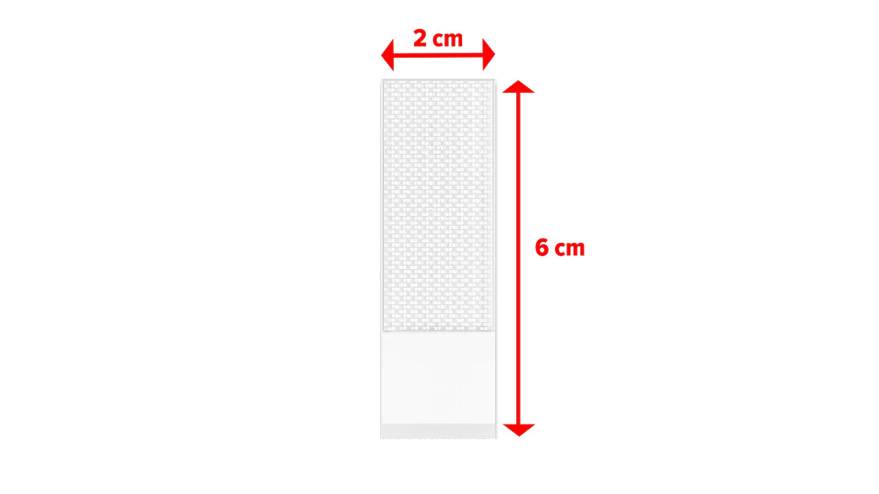 TESA Powerstrips CLICK S Montagepad 32 Stück – Weiss – Haltefestigkeit 1,8 kg, rückstandsfrei entfernbar