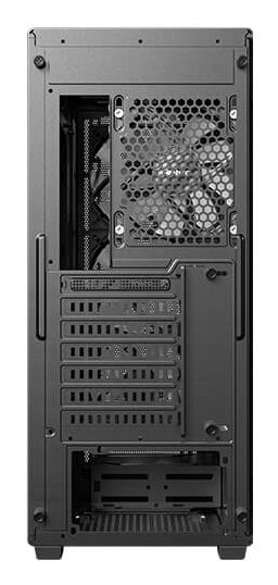 Antec AX85 – PC-Gehäuse – Midi Tower, für ATX, micro-ATX, Mini-ITX, 4×120 mm Lüfter, 360 mm Radiator, Schwarz
