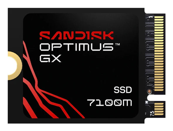 SanDisk Optimus GX 7100M 2TB – M.2 2230 NVMe PCIe 4.0 SSD, für M.2 2230 (PCIe 4.0 NVMe)