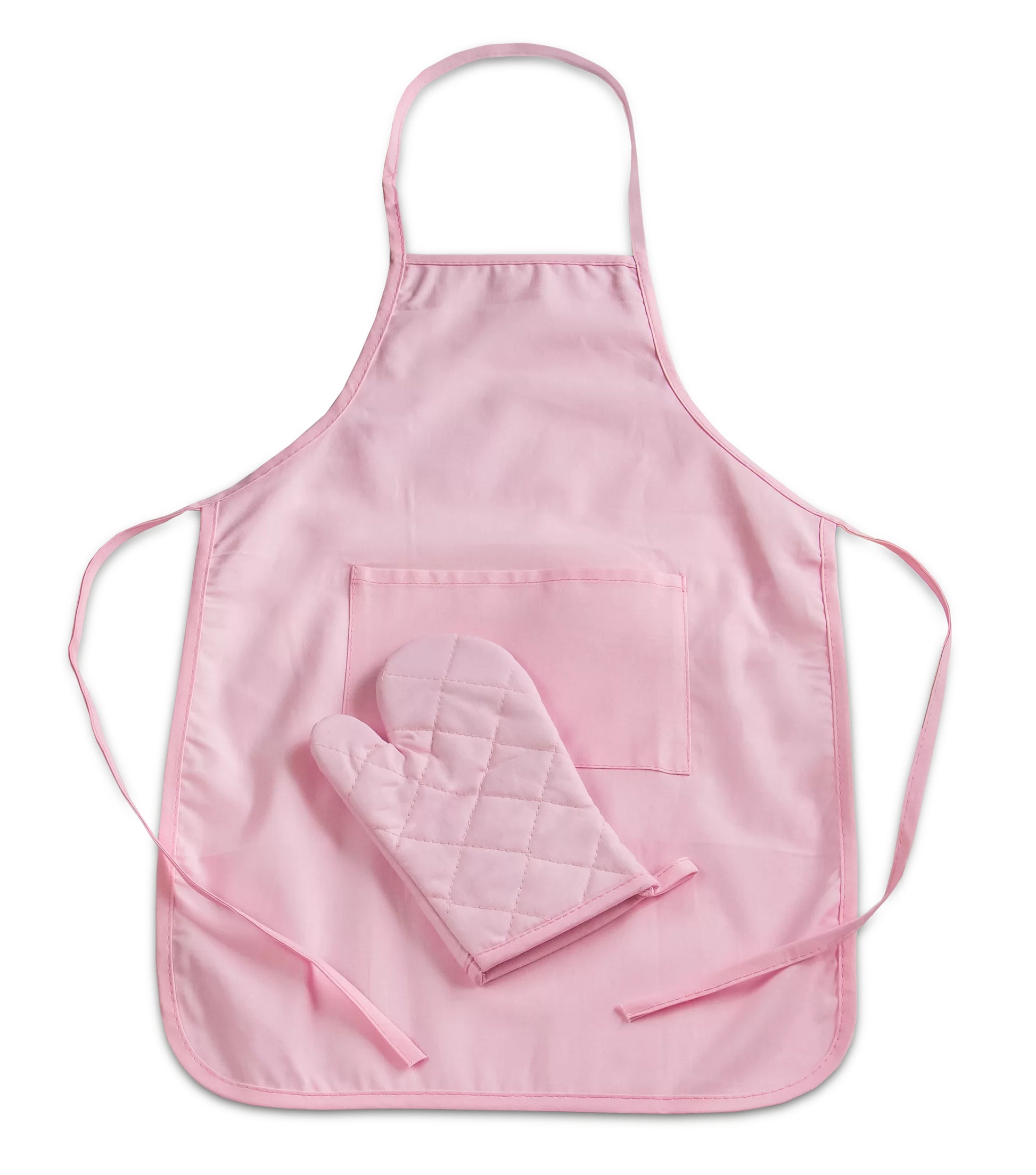 Städter Kochschürze 40 × 59,5 cm, Baumwolle, 2-teilig, Rosa