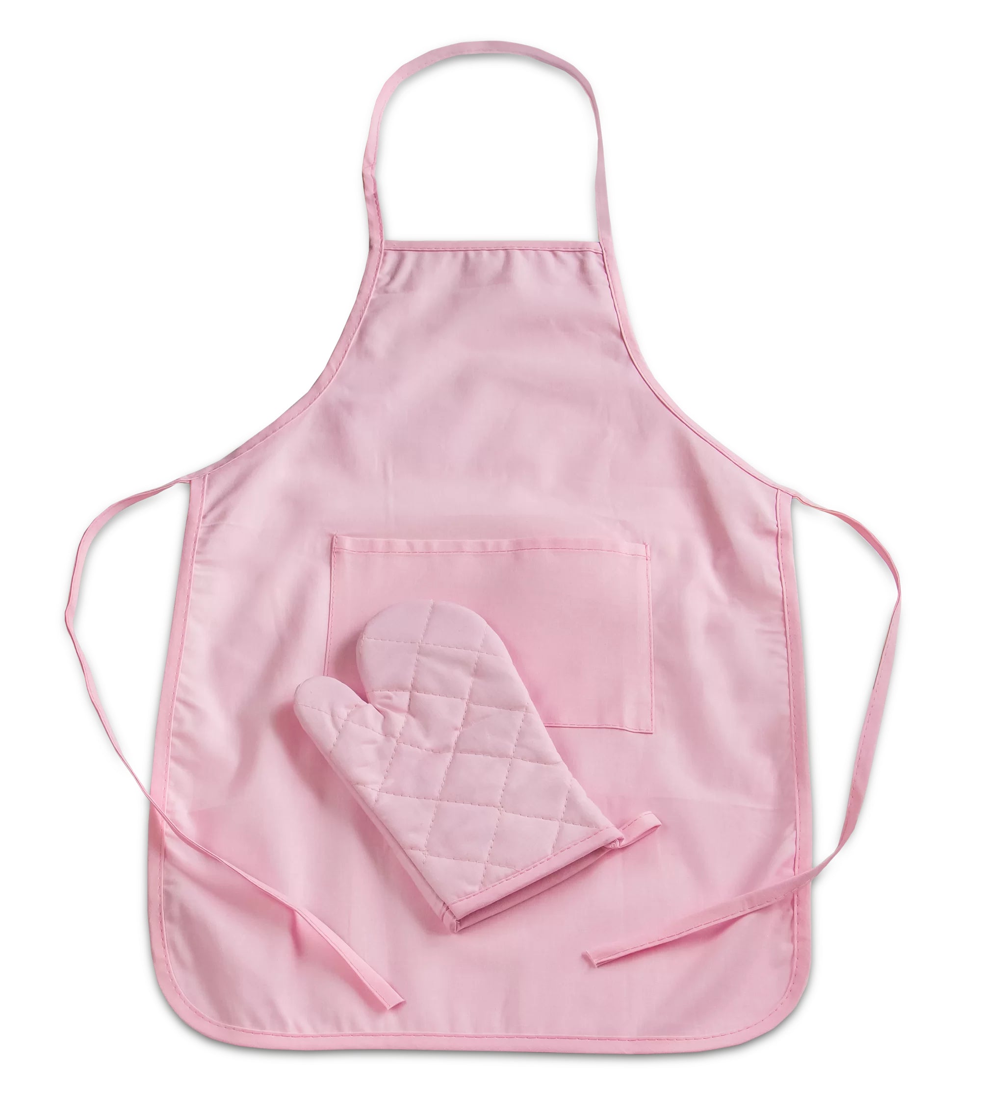 Städter Kochschürze 40 × 59,5 cm, Baumwolle, 2-teilig, Rosa