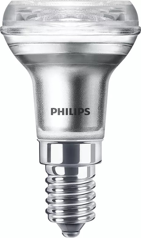 Philips by Signify Philips LED-Reflektor E14 R39 – 150 lm, 1,8 W, Warmweiss 2700 K, 36° – 1 Stk., klar, Glas