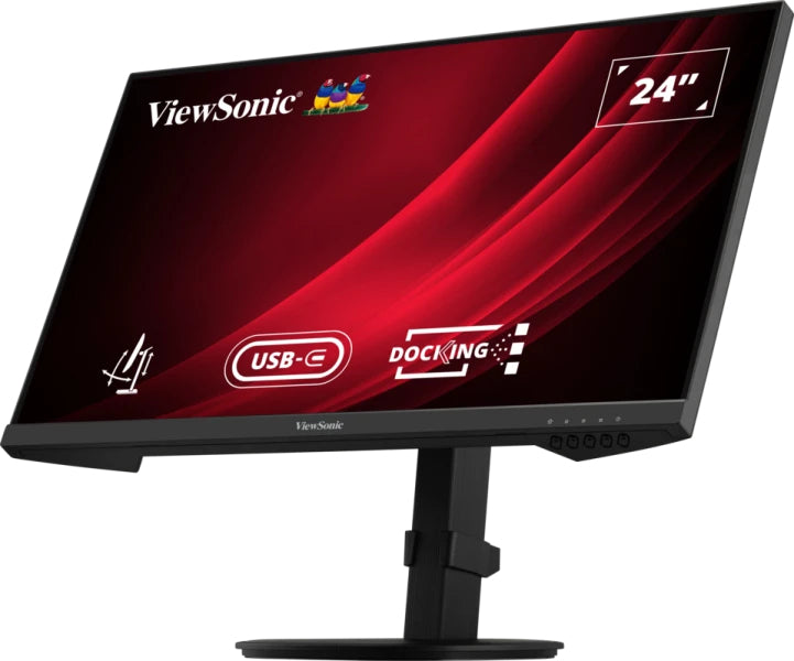Viewsonic VG2409U-2 – Monitor, 24", 1920 × 1080 (Full HD), USB-C, DisplayPort Out, RJ45