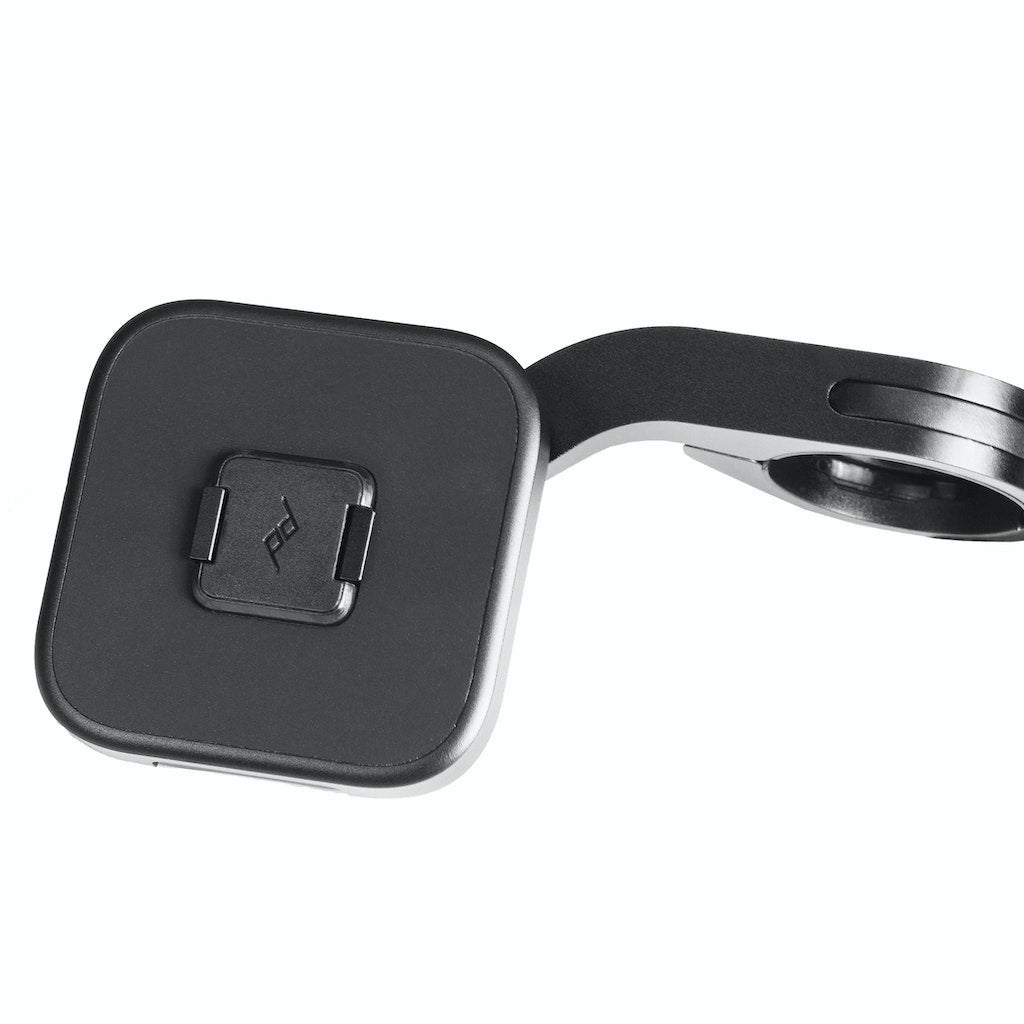 Peak Design Fahrradhalterung, Schraubbefestigung, horizontal/vertikal, wetterfest – für Smartphone – Schwarz