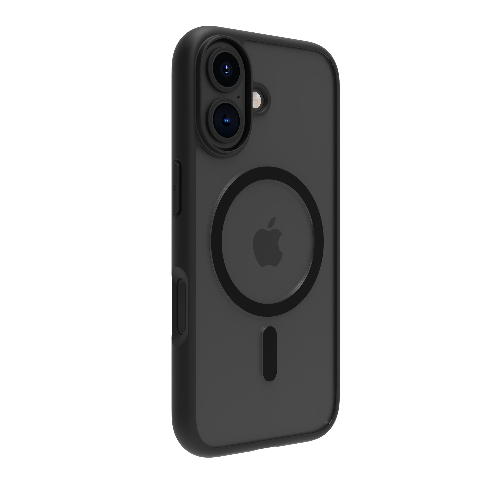 dbramante1928 Grenen Backcover – für Apple iPhone 16 – MagSafe, Kunststoff, schwarz, bis 2 m sturzsicher