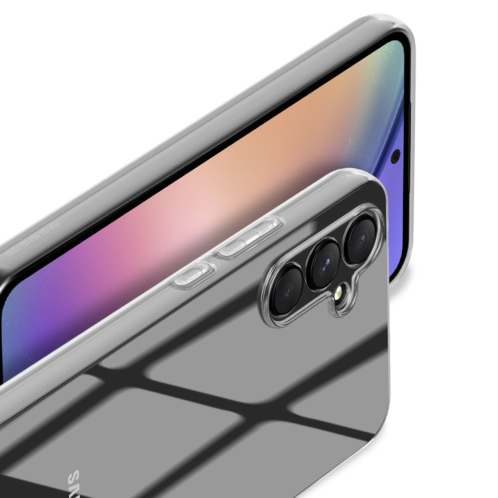 nevox StyleShell Flex – Backcover – für Samsung Galaxy A57 (5G), TPU, Transparent, kratzresistent