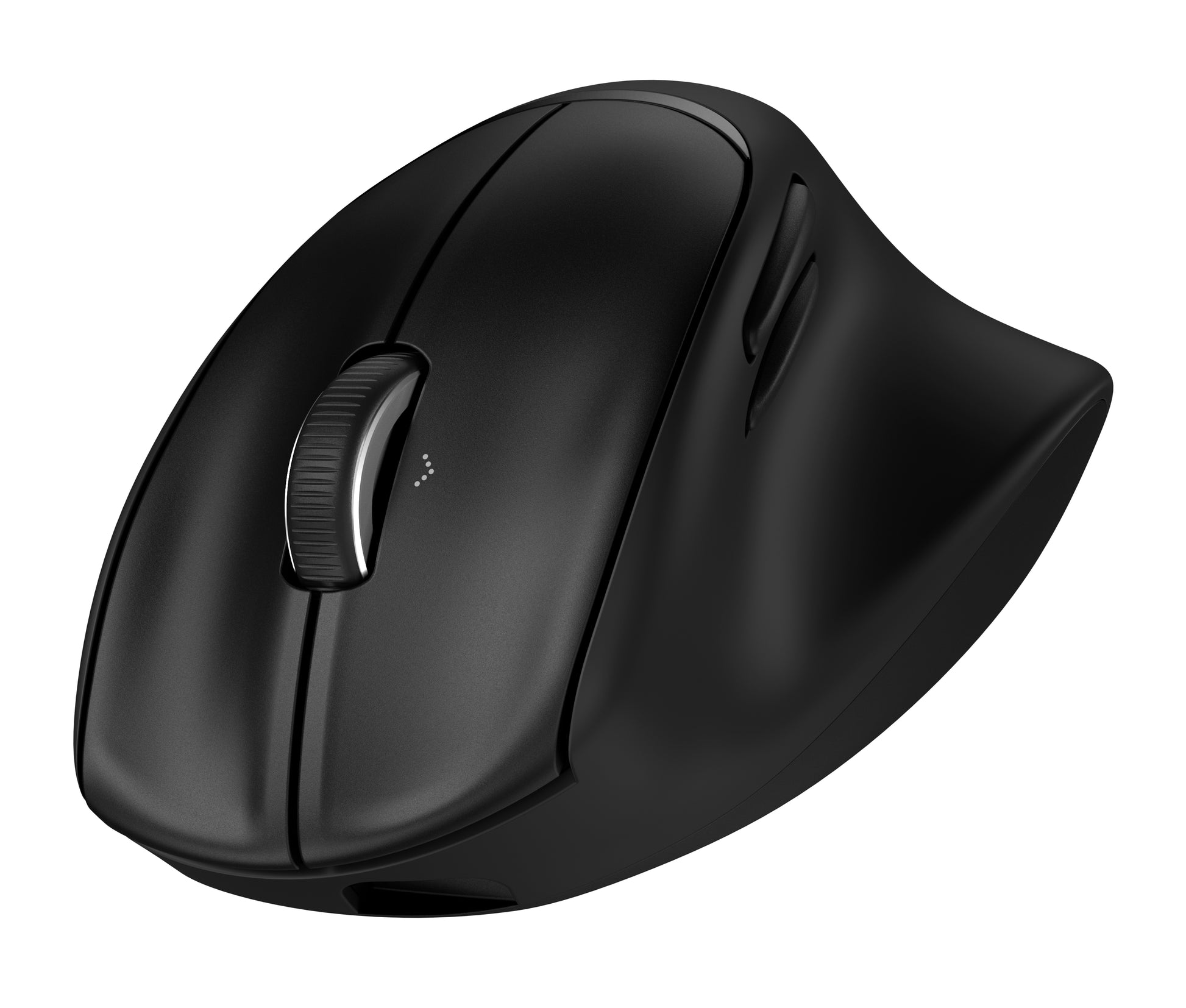 HP Tilt Ergo MSE 720M – Vertikale Maus – Kabellos (Bluetooth/2,4 GHz), Schwarz
