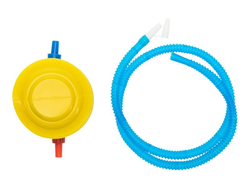 KOOR Sitzball – Kunstleder – Blau, Ø 65 cm, bis 500 kg