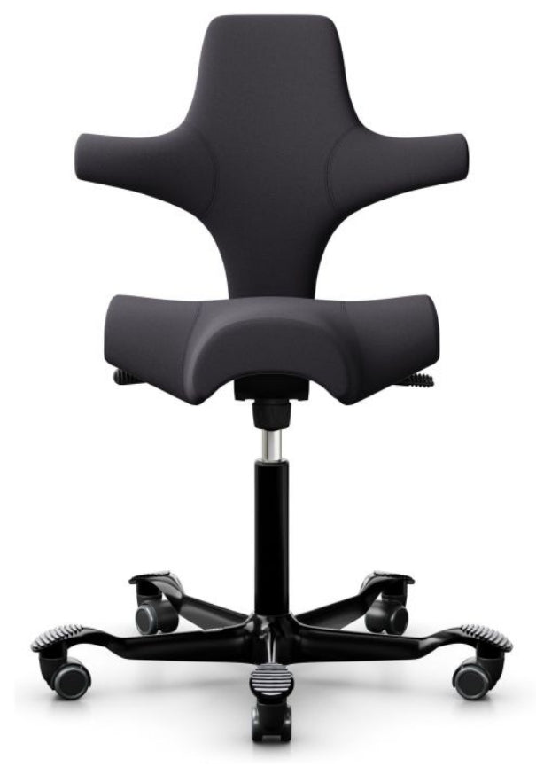 HÅG Bürostuhl Capisco 8106 – 110 kg, dunkelgrau