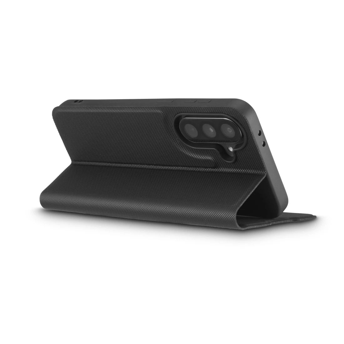 Hama Daily Protect Folio – für Samsung Galaxy A57 5G, mit Ständer, 2 Kartenfächer, PU+TPU, Schwarz
