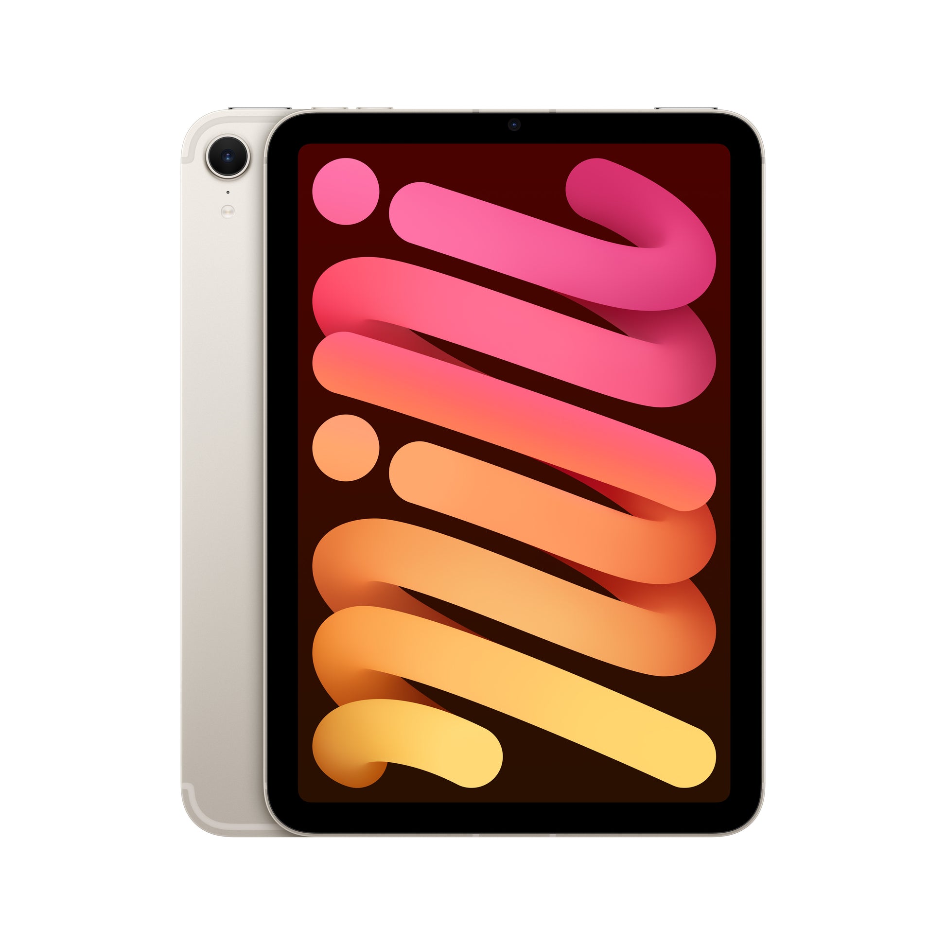 Apple iPad Mini – 8,3", 256 GB, WLAN + 5G, iPadOS, Polarstern, 2024