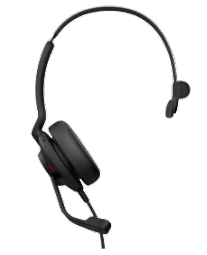 Jabra Office-Headset – On-Ear, Stereo, Kabel (USB-C/USB-A), Schwarz