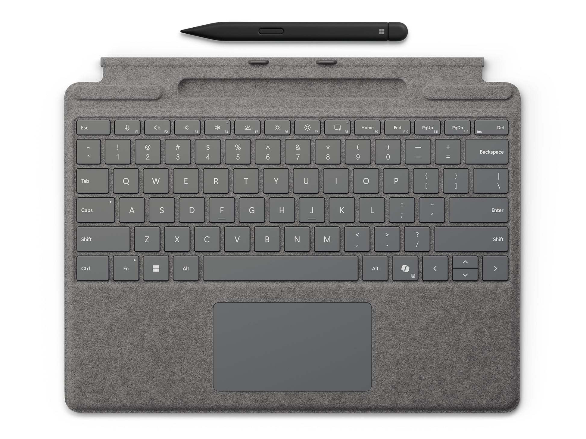 Microsoft Surface Pro Keyboard – Tastatur, Platin – für Surface Pro