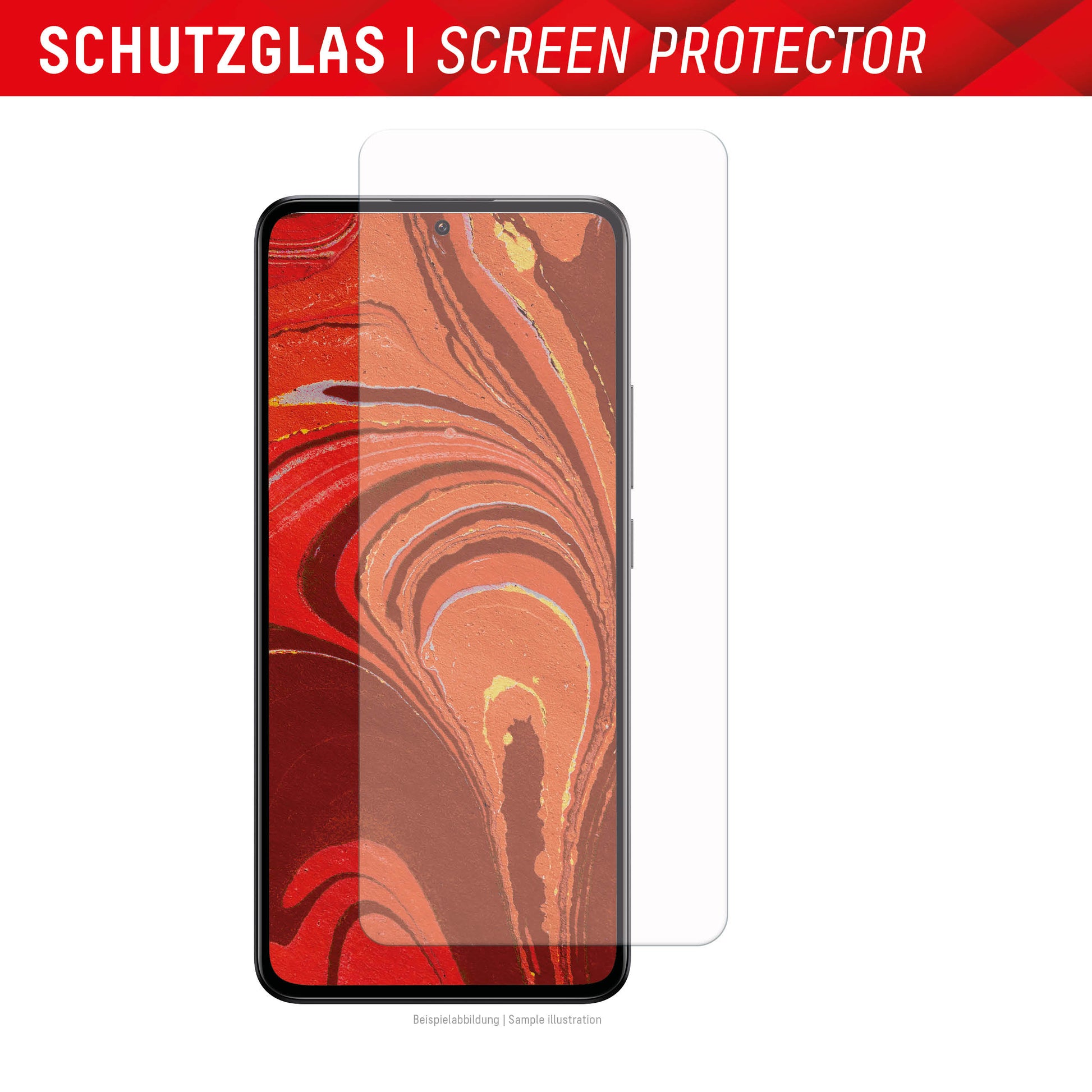 E.V.I. Displayschutz (Panzerglas), Anti-Fingerprint – für Xiaomi 13T/13T Pro – mit Applikator