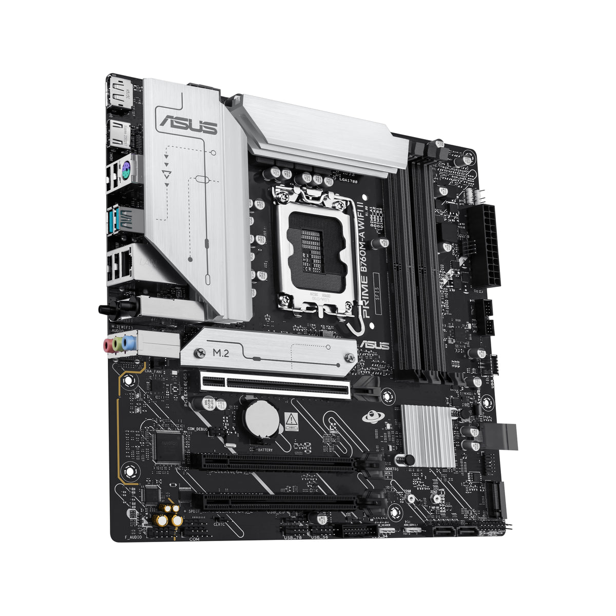 ASUS PRIME B760M-A WIFI II – Mainboard – LGA 1700, Intel B760, mATX, DDR5