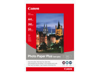 Canon Plus SG-201 Fotopapier – seidenmatt, 200 × 250 mm, 260 g/m², 20 Blatt, einseitig – für Inkjet-Drucker