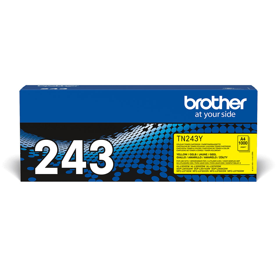 Brother Toner – Gelb, 1000 Seiten