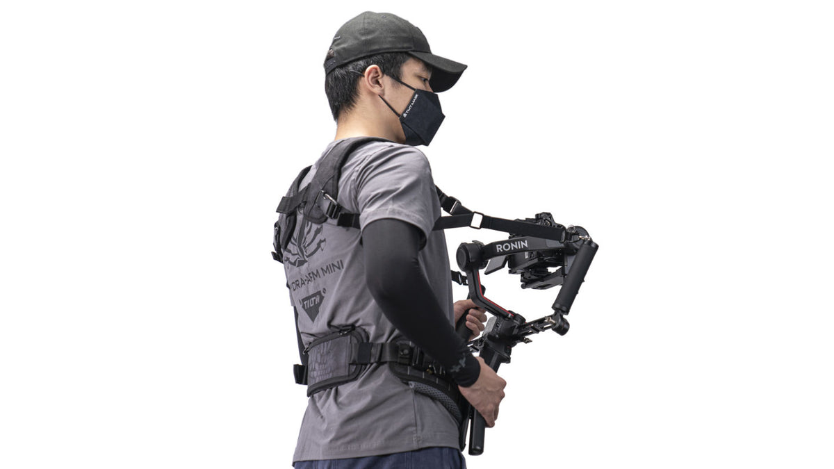 Tilta GSS-T04-DHB2 Doppelgriff – für DJI RS2, RS3 Pro, RSC2 und andere – Schwarz – 2er-Pack