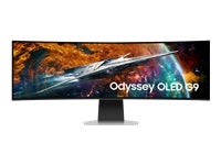 Samsung Odyssey G95SC – 49" Curved, 5120 × 1440 (DQHD), OLED, 240 Hz, DisplayHDR 400